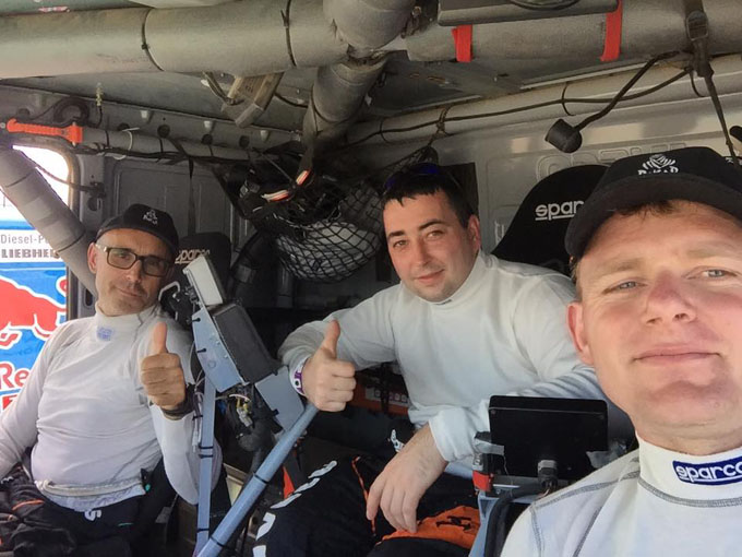 Dakar 2016: Petronas Team De Rooy Iveco moet nog een dag wachten